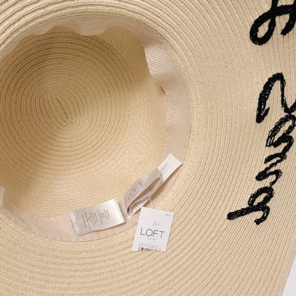 Sun & Sand Loft Wide Brim Floppy Hat. OS. - Picture 4 of 4